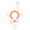 Tech-Protect MMP-200 magnetische MagSafe-ring, kosmisch oranje