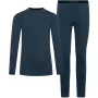Viking Meriboo Man Set Merino herenset van merinowol, marineblauw, XL