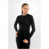 Viking Meriboo Lady Set Merino dames baselayer set, zwart, L