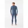 Viking Meriboo Man Set herenset van merinowol basislaag, marineblauw, M