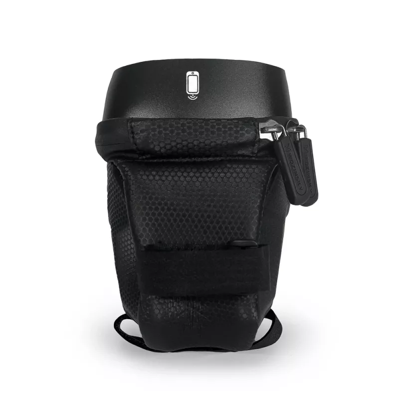 Wozinsky WBB28BK fietsframetas met telefoonhoesje, 1,7 L, zwart