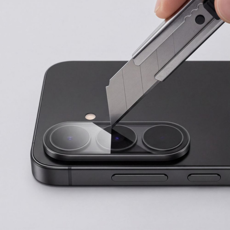 Tech-Protect Camring Fit+ cameralensbeschermer voor Samsung Galaxy S26 FE, transparant