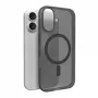 Puro Daylight MagSafe-siliconehoesje voor iPhone 16 Plus, zwart
