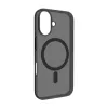 Puro Daylight MagSafe-siliconehoesje voor iPhone 16 Plus, zwart