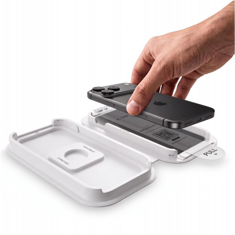 Tech-Protect OneTouch Set Spy+ privacy gehard glas voor Apple iPhone 18 Pro (2 stuks)