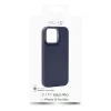 Puro Icon Mag Pro MagSafe-siliconehoesje voor Apple iPhone 15 Pro Max, donkerblauw