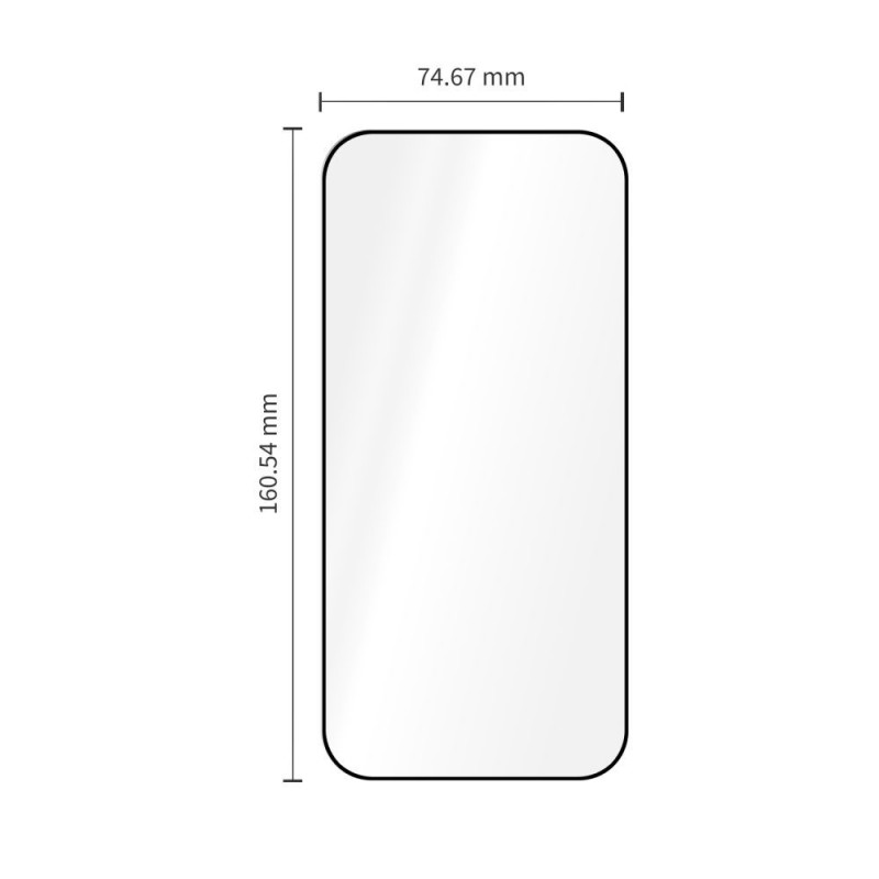 Tech-Protect Quick Set+ gehard glas voor Apple iPhone 17 Pro Max / 18 Pro Max, zwart (2 stuks)