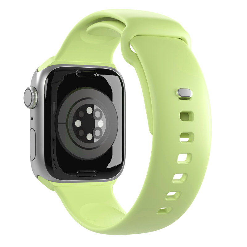 Puro ICON-band voor Apple Watch 40/41/42 mm, S/M & M/L, matchagroen