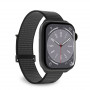Puro nylon sportband PUR643 voor Apple Watch 40/41/42 mm, zwart