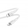 Puro ICON Soft USB-C naar USB-C kabel PUR671, 1,5 m, Wit
