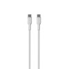 Puro ICON Soft USB-C naar USB-C kabel PUR671, 1,5 m, Wit