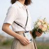 Tech-Protect C10S Rope crossbody- en polsriemset voor telefoon, zwart/titanium