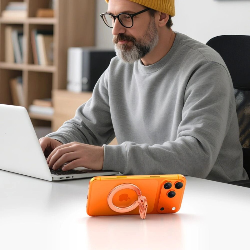 Tech-Protect MMR400 Lamano magnetische MagSafe telefoonring, roségoud