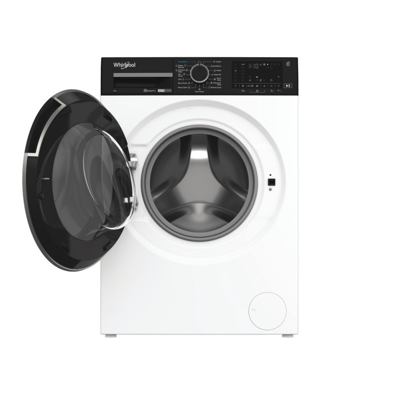Whirlpool WPM 87W ADS EE voorladende wasmachine, 8 kg, 1400 RPM, wit