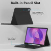 Tech-Protect SmartCase Pen + Toetsenbord voor Lenovo Idea Tab Plus 12.1 (TB-361), Zwart