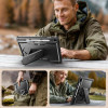 Tech-Protect Kevlar Pro-tablethoes voor Samsung Galaxy Tab S9 11.0 / S10 FE / S10 Lite 10.9 (X710 / X716B / X520 / X526 / X400 / X406B), zwart