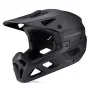 Wozinsky full-face fietshelm met afneembaar vizier, 60-62 cm, zwart