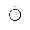 Tech-Protect Glass Flex+ hybrideglas voor Garmin Venu 4 41 mm, zwart (2 st.)