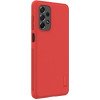 Nillkin Super Frosted Shield Pro-hoesje voor Samsung Galaxy A73, rood