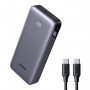 UGREEN PB532 20000mAh 30W tweerichtings-snellader powerbank, 2x USB-C, USB-A, grijs