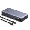 UGREEN PB532 20000mAh 30W tweerichtings-snellader powerbank, 2x USB-C, USB-A, grijs
