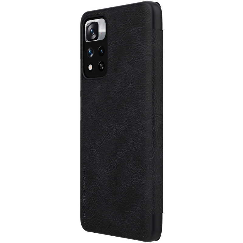 [CR] Nillkin Qin-hoesje voor Xiaomi Mi 11i HyperCharge / Redmi Note 11 Pro (China), zwart (consumer return)
