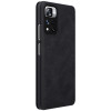 [CR] Nillkin Qin-hoesje voor Xiaomi Mi 11i HyperCharge / Redmi Note 11 Pro (China), zwart (consumer return)