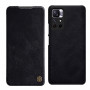 Nillkin Qin-hoesje voor Xiaomi Redmi Note 11T 5G / Poco M4 Pro 5G, zwart