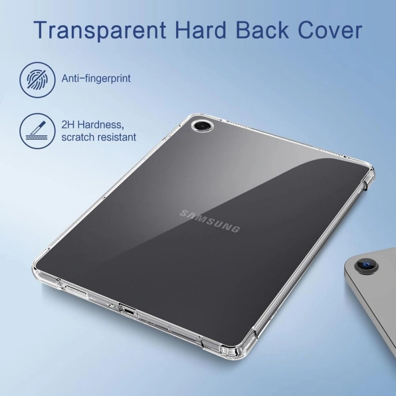 Tech-Protect FlexAir tablet-hoesje voor Samsung Galaxy Tab A9 / A11 8.7 (X110 / X115 / X133 / X135), transparant