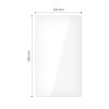 Tech-Protect Glass Fit+ gehard glas voor Samsung Galaxy Tab A9 / A11 8.7 (X110 / X115 / X133 / X135), transparant (2 st.)
