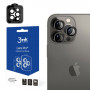 3MK Lens Protection Pro Apple iPhone 13 Pro / 13 Pro Max cameralensbeschermingsglas, grafietgrijs