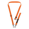 Tech-Protect C6S Rope Crossbody telefoonkoord, kosmisch oranje