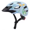 Wozinsky kinder-MTB-fietshelm met afneembaar vizier, maat XS (48-52 cm), lichtblauw