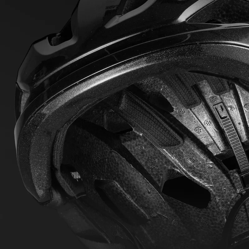 Rockbros LK-67 jeugdfietshelm met afneembaar vizier, 54-58 cm, zwart