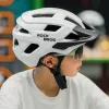 Rockbros LK-67 jeugdfietshelm met afneembaar vizier, 54-58 cm, wit