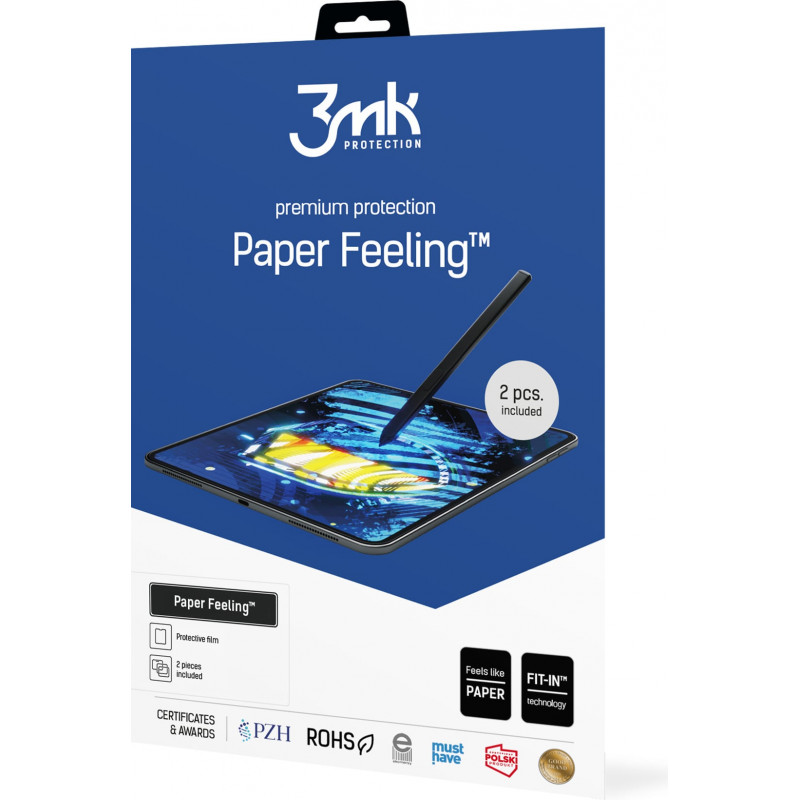 3MK Paper Feeling schermbeschermer voor Samsung Galaxy Tab S8 11, 2 stuks