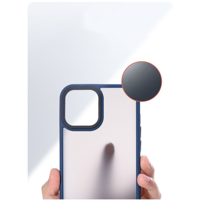 Tech-Protect Magmat MagSafe-hoesje voor Apple iPhone 12/12 Pro, mat zwart