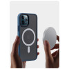 Tech-Protect Magmat MagSafe-hoesje voor Apple iPhone 12/12 Pro, mat zwart