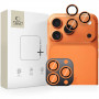 Tech-Protect Camring Fit+ cameralenshoezen voor Apple iPhone 14 Pro / 14 Pro Max / 15 Pro / 15 Pro Max / 16 Pro / 16 Pro Max / 17 Pro / 17 Pro Max, Cosmic Orange