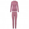 Viking Gasher Lady Set Merino damesondergoed, roze, L