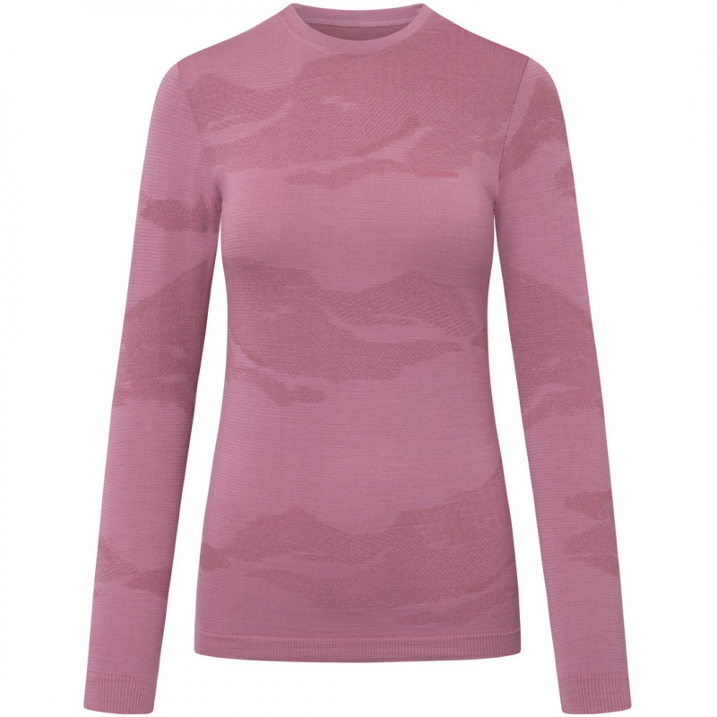 Viking Gasher Lady Set Merino damesondergoed, roze, S