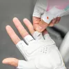 Rockbros S389 dames korte vinger wielerhandschoenen met schokdemping, maat L, veelkleurig