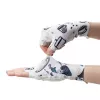 Rockbros S389 dames korte-vinger schokabsorberende fietshandschoenen, maat L, wit