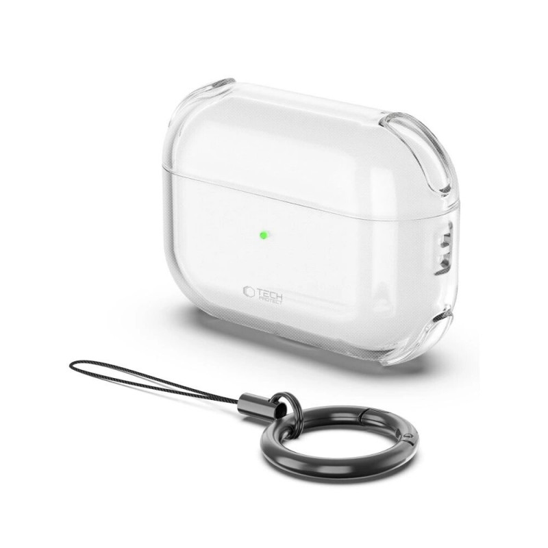 Tech-Protect Bounce-hoesje voor Apple AirPods Pro 3, transparant