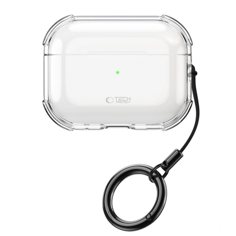 Tech-Protect Bounce-hoesje voor Apple AirPods Pro 3, transparant