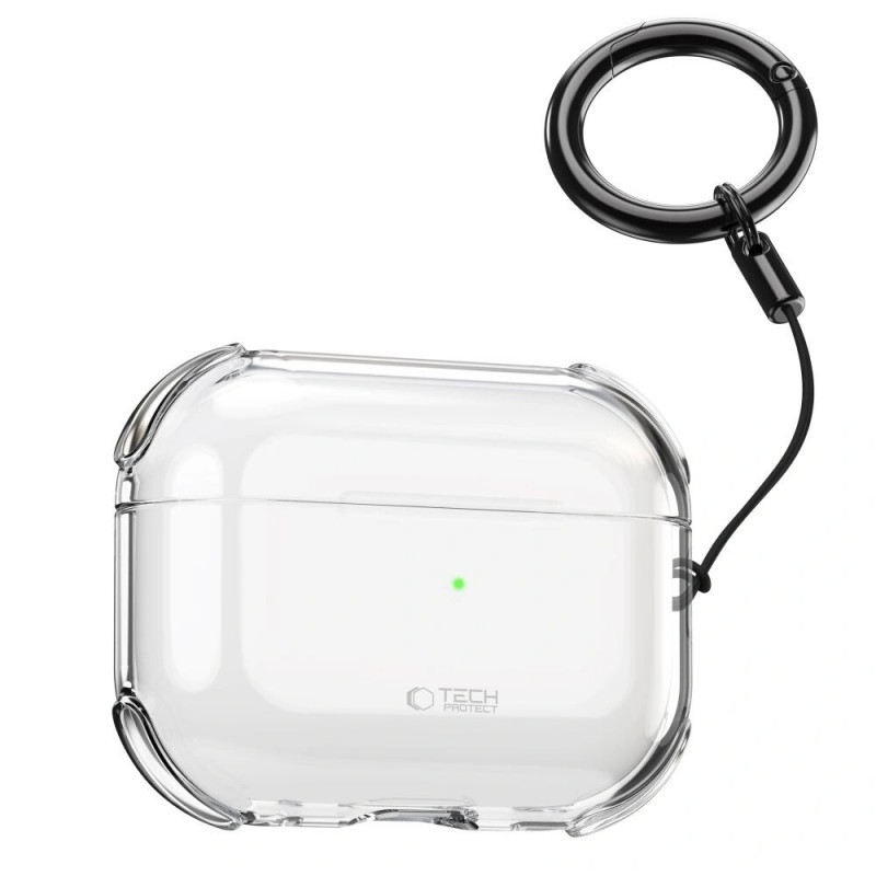 Tech-Protect Bounce-hoesje voor Apple AirPods Pro 3, transparant