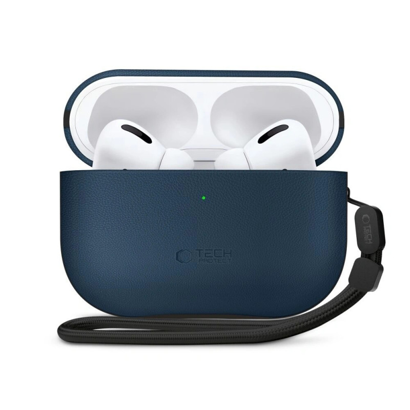 Tech-Protect NaturalFit-hoesje voor Apple AirPods Pro 3, marineblauw