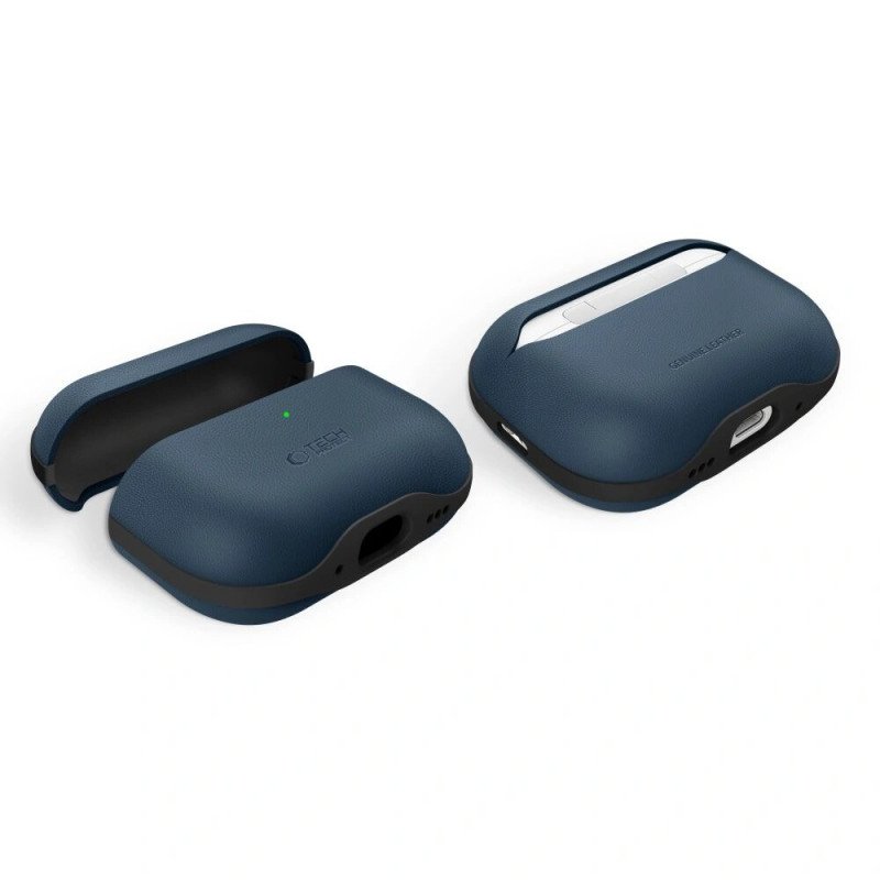 Tech-Protect NaturalFit-hoesje voor Apple AirPods Pro 3, marineblauw