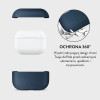 Tech-Protect NaturalFit-hoesje voor Apple AirPods Pro 3, marineblauw