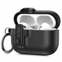 Tech-Protect Slim Hook-hoesje voor Apple AirPods Pro 3, zwart